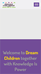 Mobile Screenshot of dreamchildreninc.org